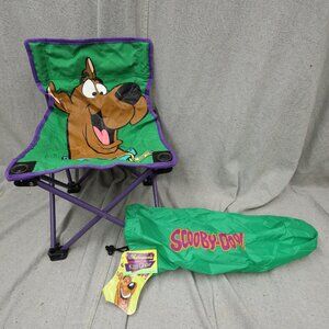 Scooby Doo Hanna Barbera 2002 Shakespeare Kids Folding Beach Chair w/ Bag